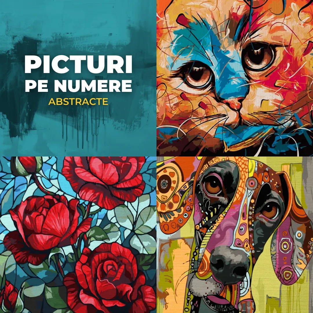 Picturi pe numere abstracte