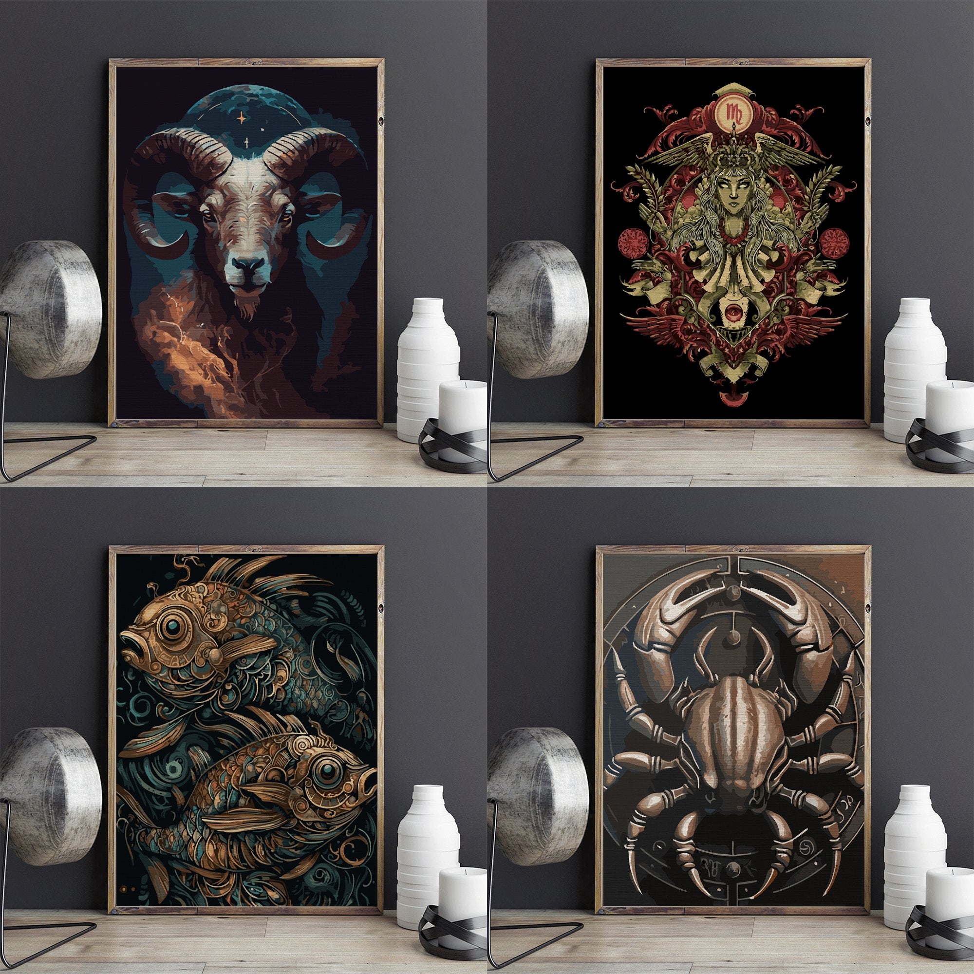 Picturi pe numere Zodiac