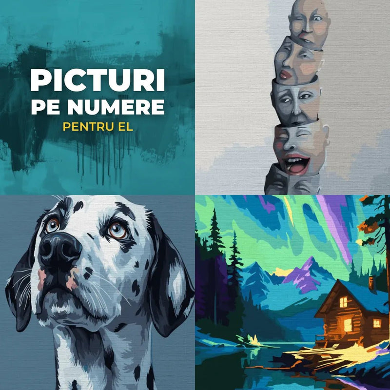 Picturi pe numere pentru el