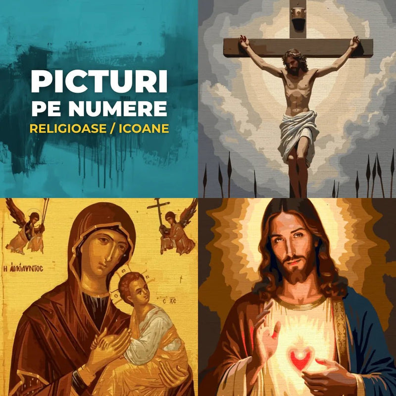Picturi pe Numere Religioase