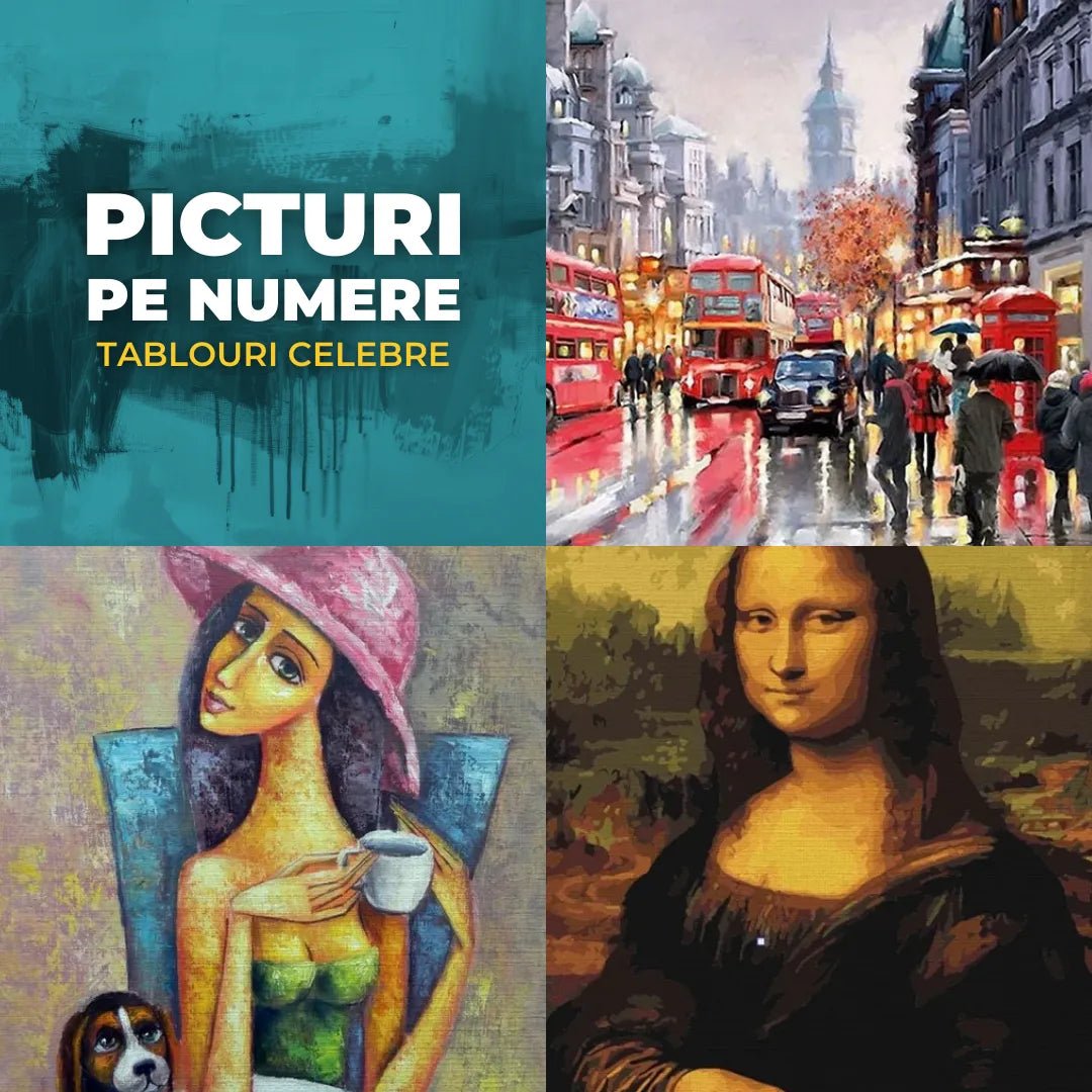 Picturi pe numere Tablouri Celebre