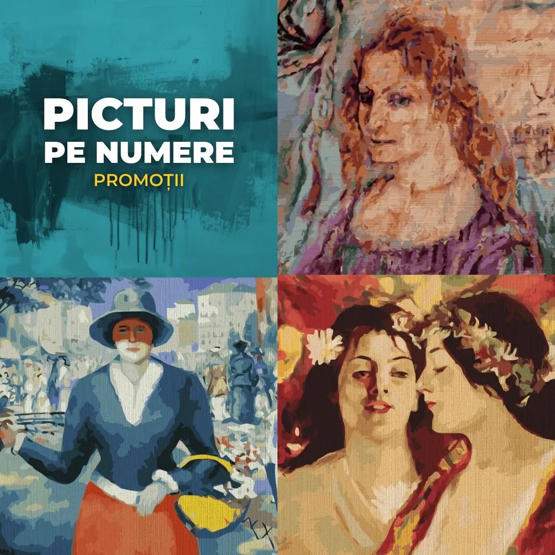 PROMOȚII PICTURI PE NUMERE