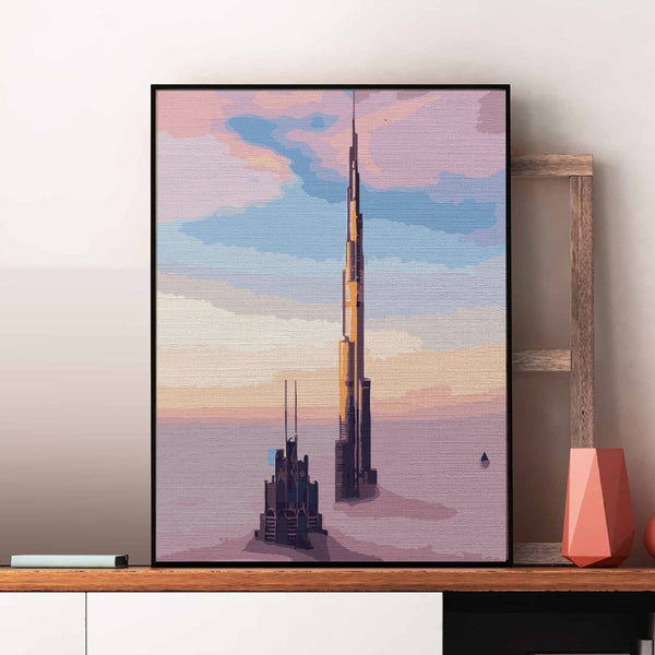 Al șaptelea cer (7th Heaven) - Pictură pe numere - Pictorul Fericit