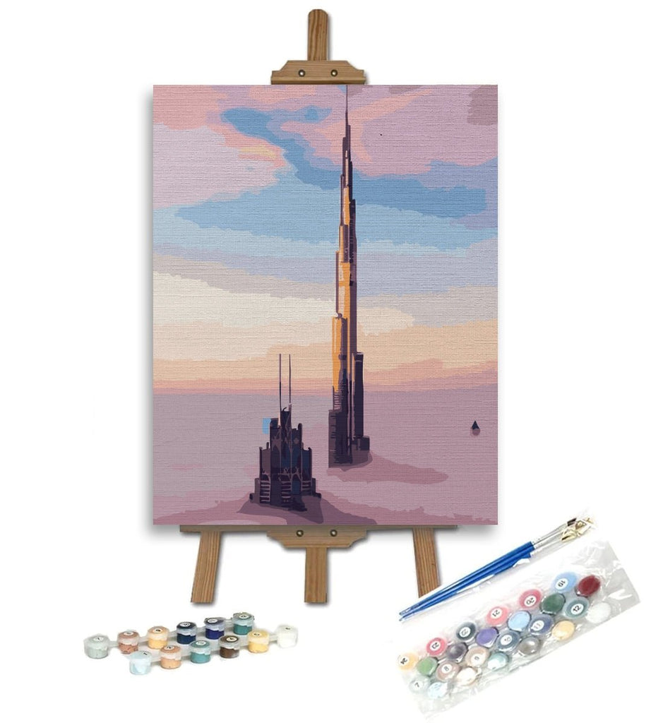 Al șaptelea cer (7th Heaven) - Pictură pe numere - Pictorul Fericit