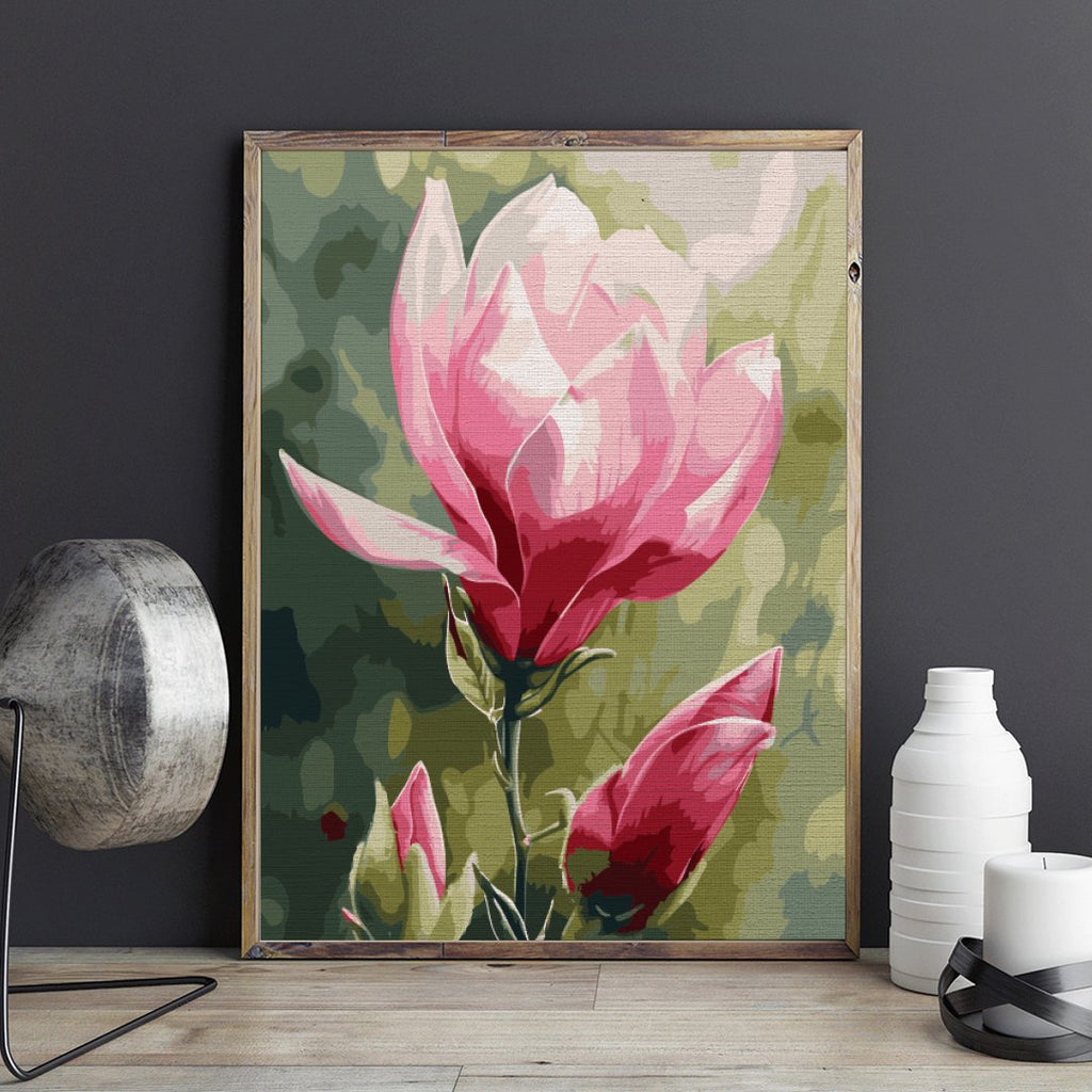 Aroma magnoliei (Magnolia scent) - Pictură pe numere - Pictorul Fericit