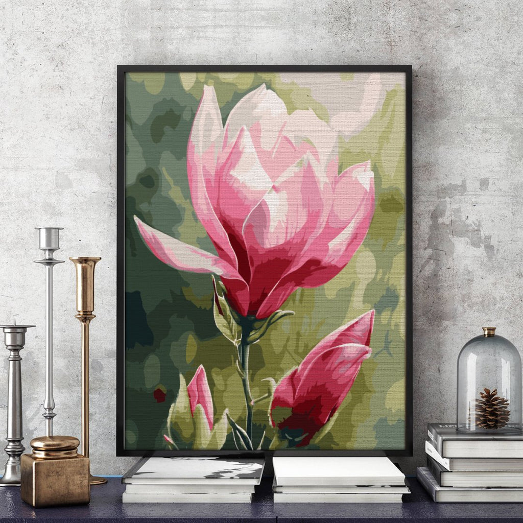 Aroma magnoliei (Magnolia scent) - Pictură pe numere - Pictorul Fericit