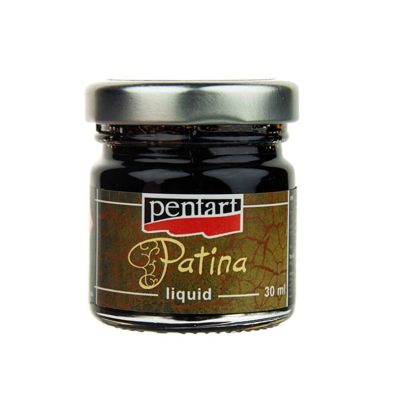 Bitum lichid Patina, pentru efecte de antichizare, Pentart, 30 ml - Pictorul Fericit