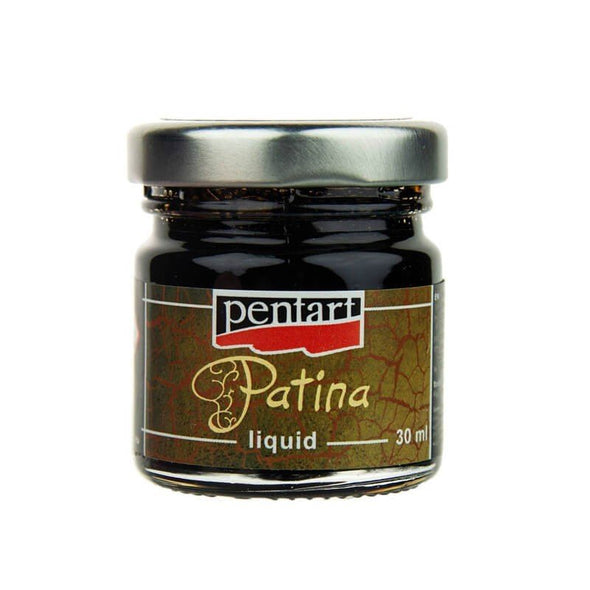 Bitum lichid Patina, pentru efecte de antichizare, Pentart, 30 ml - Pictorul Fericit