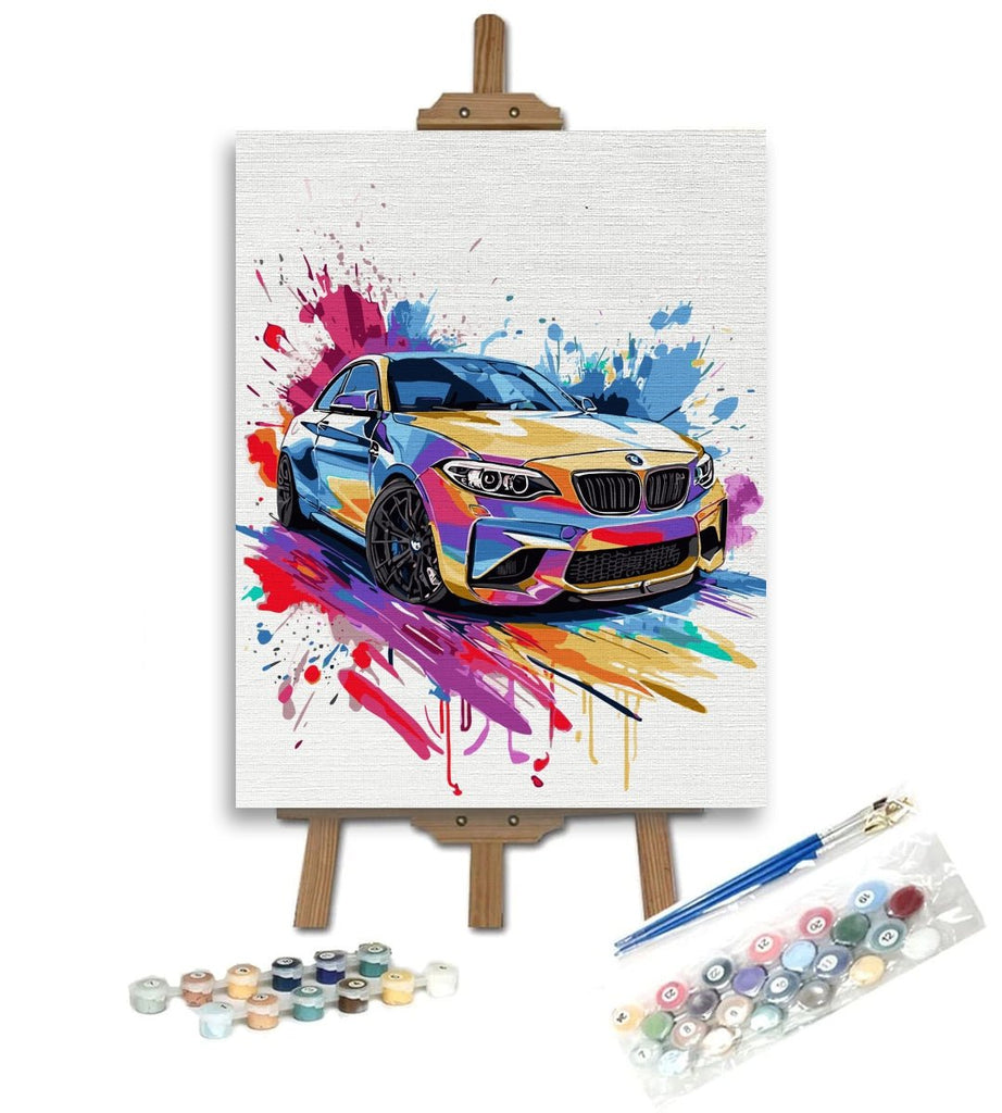 BMW - Pictură pe numere - Pictorul Fericit