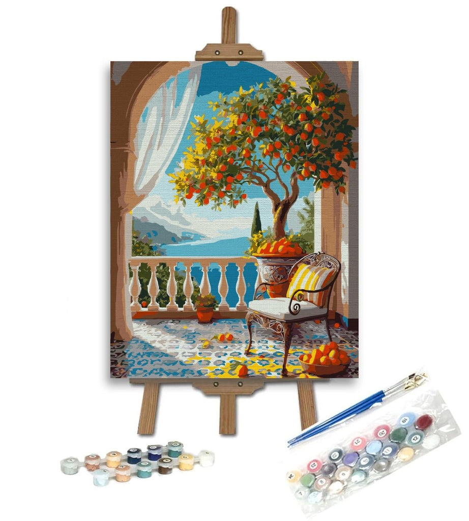 Costa Brava - Pictură pe numere - Pictorul Fericit