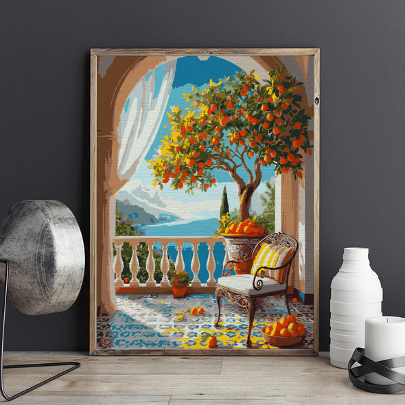 Costa Brava - Pictură pe numere - Pictorul Fericit