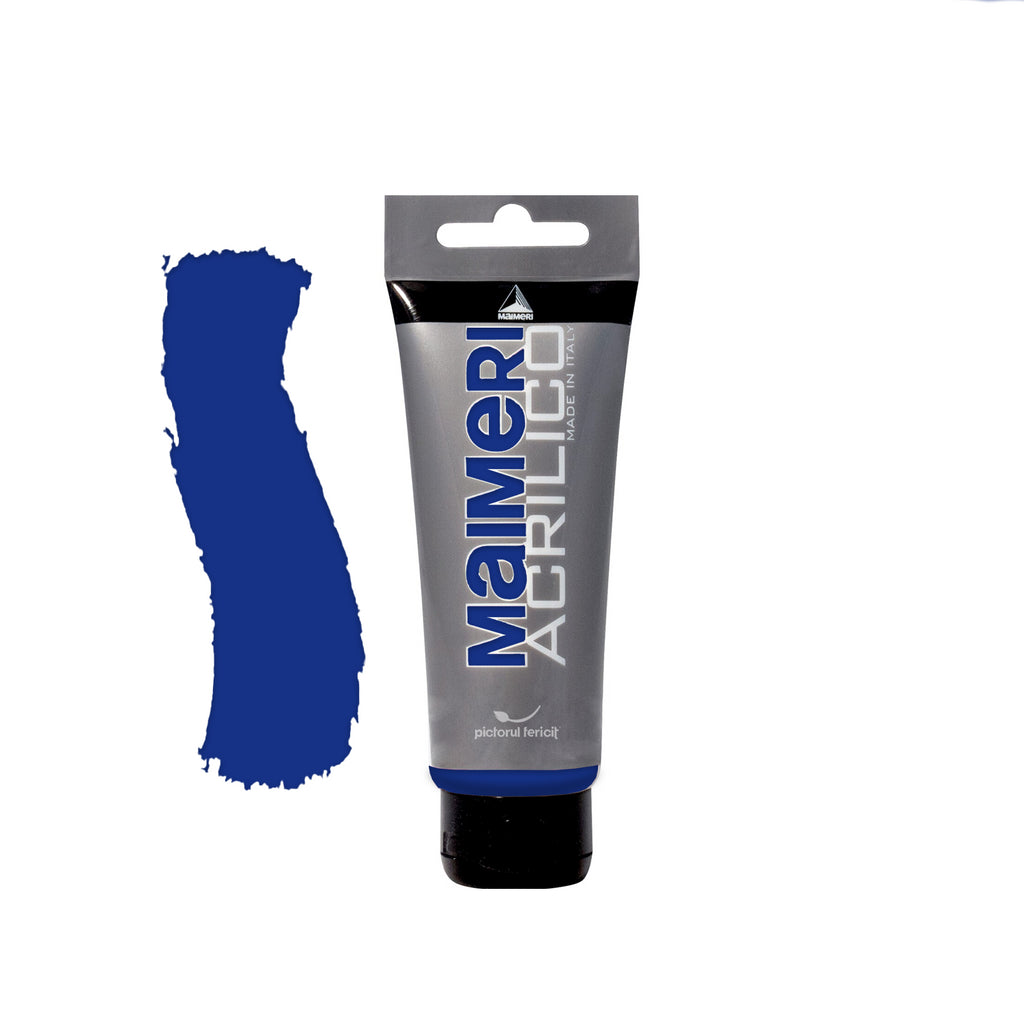Culoare acrilică, bază de rășini acrilice, uscare rapidă, 75 ml Acrilico Maimeri