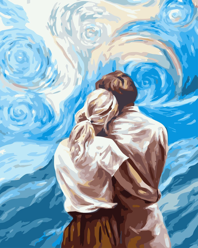 Dragoste infinită (Infinite love) - Pictură pe numere - Pictorul Fericit