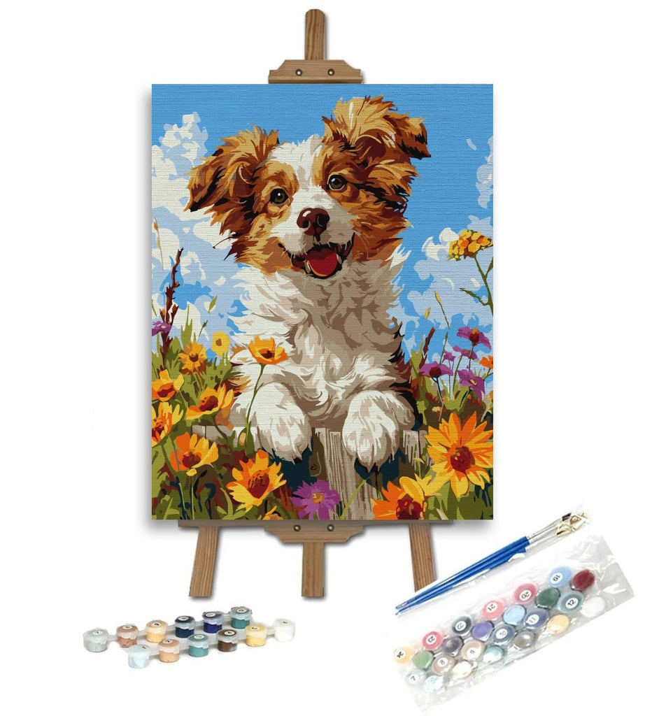 Fără griji - Pictură pe numere - Pictorul Fericit
