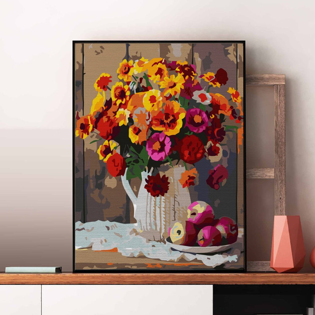 Flori de câmp (Wild Flowers) - Pictură pe numere - Pictorul Fericit