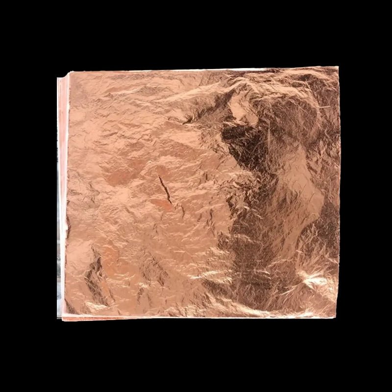 Foiță bronz imitație schlagmetal, 16x16 cm - Pictorul Fericit