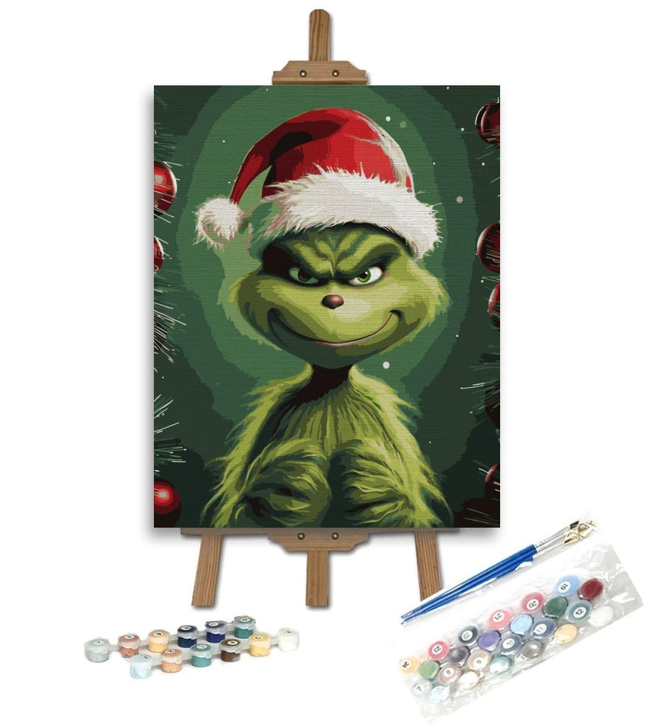 Grinch - Pictură pe numere - Pictorul Fericit