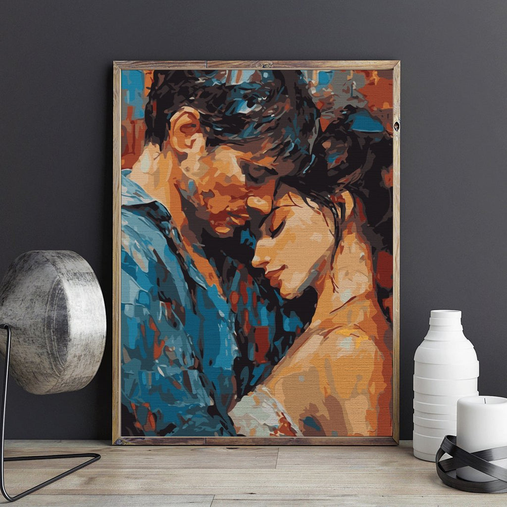 Îmbrățișează - mă (Embrace me) - Pictură pe numere - Pictorul Fericit