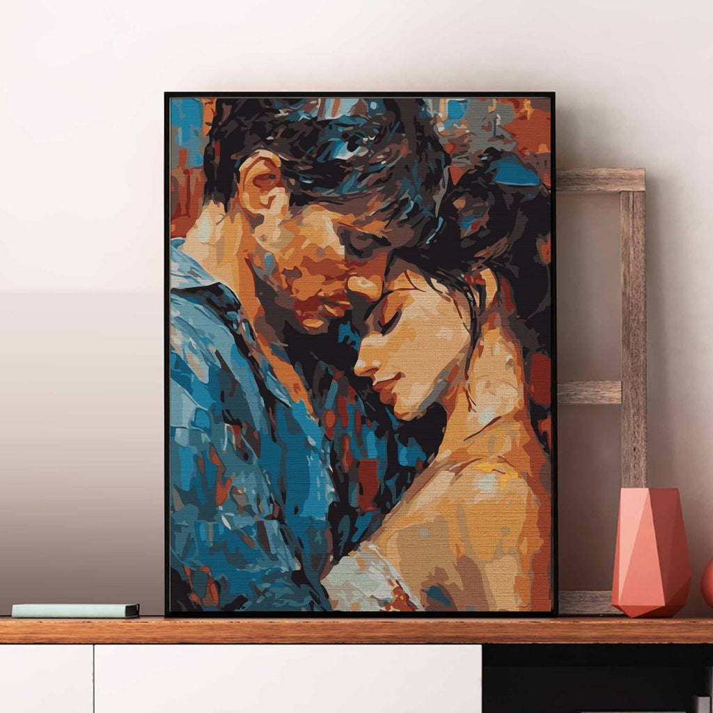 Îmbrățișează - mă (Embrace me) - Pictură pe numere - Pictorul Fericit