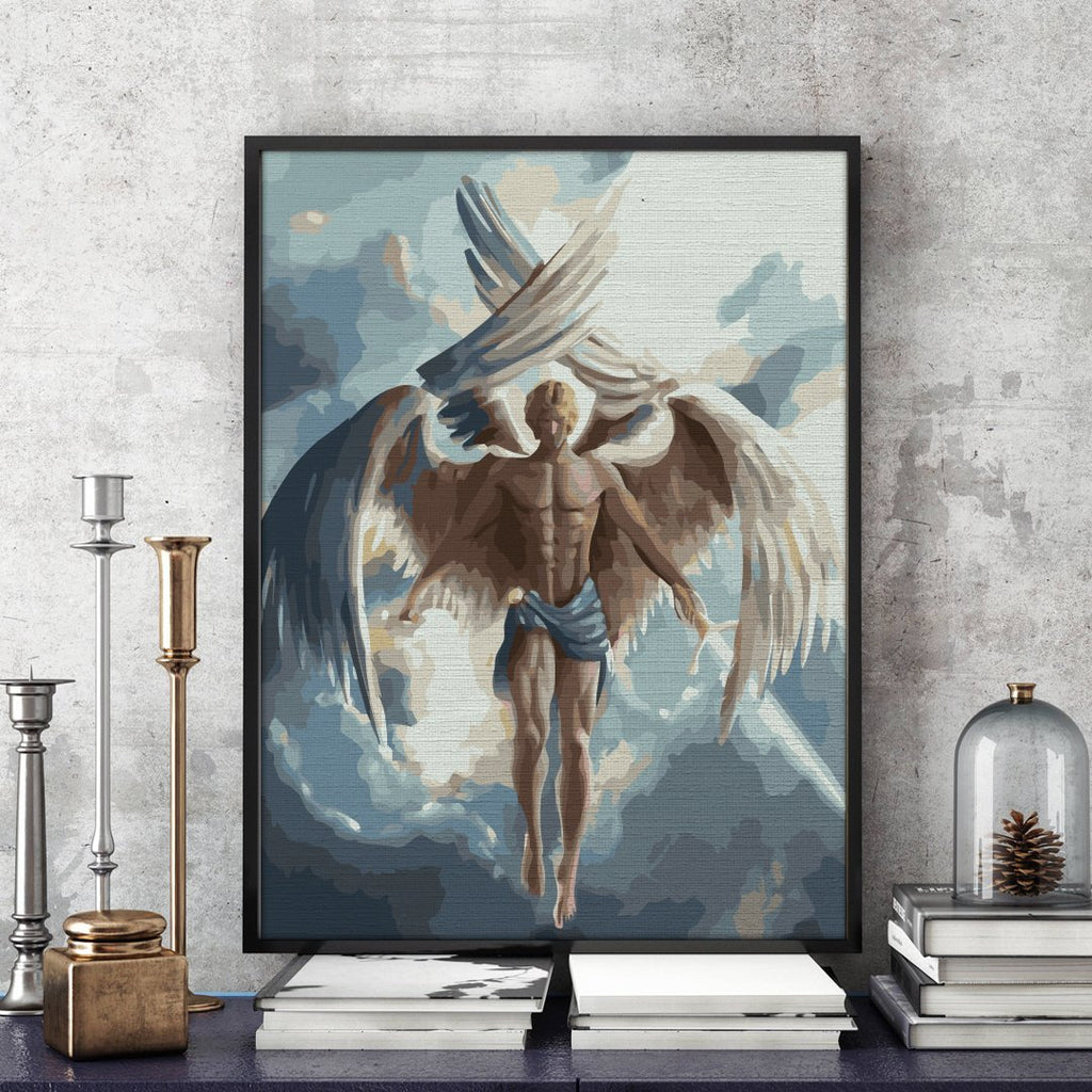 Îngerul dreptății (Angel of justice) - Pictură pe numere - Pictorul Fericit