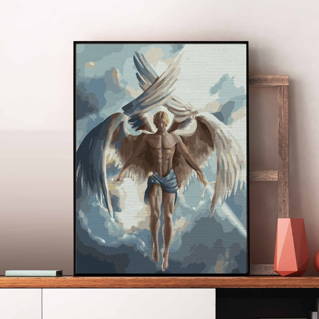 Îngerul dreptății (Angel of justice) - Pictură pe numere - Pictorul Fericit