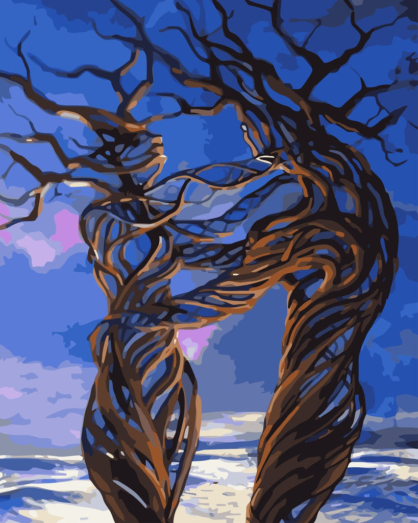 Iubire surprinzătoare (Unexpected love) - Pictură pe numere - Pictorul Fericit