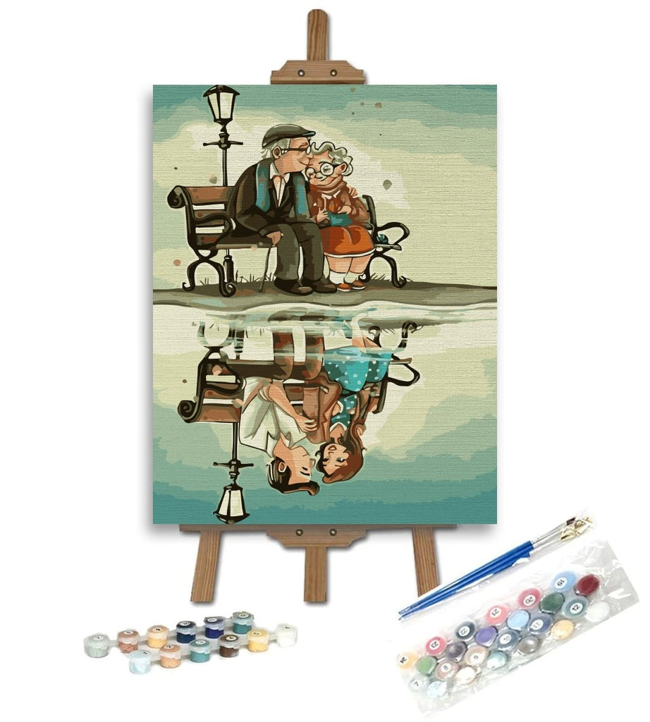 Iubirea vieții mele (Love of my life) - Pictură pe numere - Pictorul Fericit