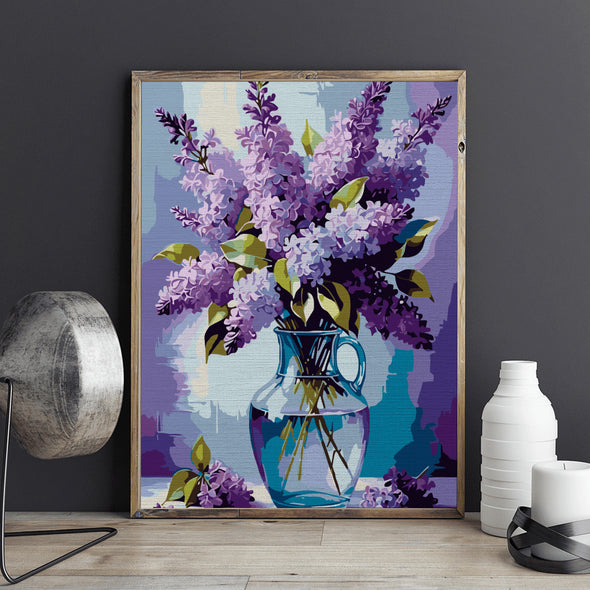 Liliac parfumat - Pictură pe numere - Pictorul Fericit