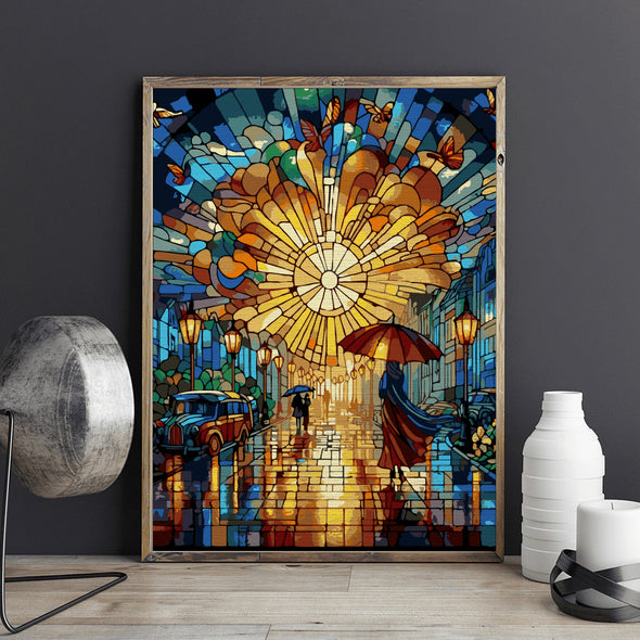 Magie de seară - Pictură pe numere - Pictorul Fericit