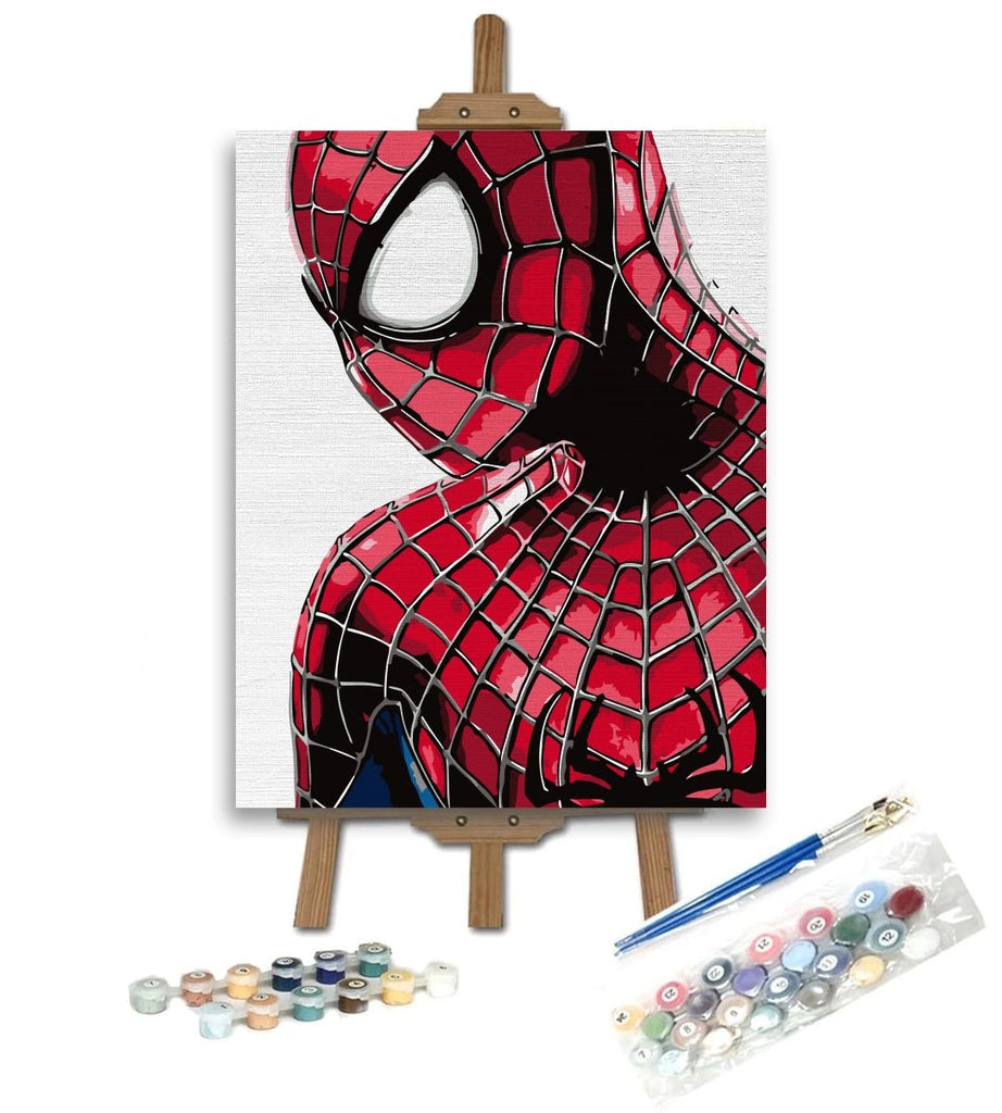 Omul Păianjen (Spiderman) - Pictură pe numere - Pictorul Fericit
