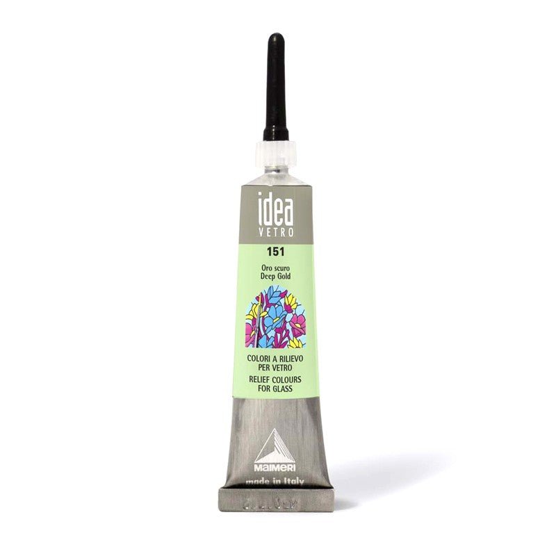 Pastă de relief, pentru sticlă, Idea Contur Maimeri, uscare rapidă, 20 ml - Pictorul Fericit