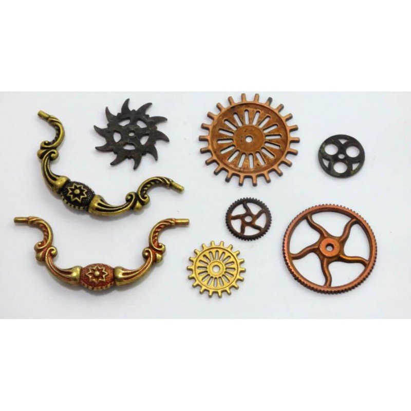 Pastă decorativă metalică Pentart, pe bază de ceară de albine, diverse culori, 20 ml - Pictorul Fericit