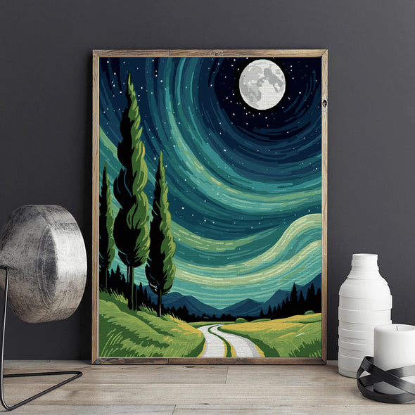 Perseide - Pictură pe numere - Pictorul Fericit