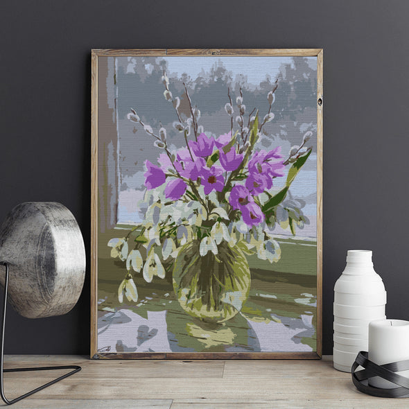 Primăvăratic - Pictură pe numere - Pictorul Fericit