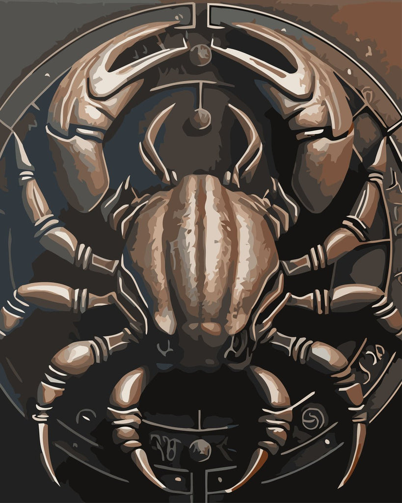 Rac (Cancer) - Pictură pe numere - Pictorul Fericit