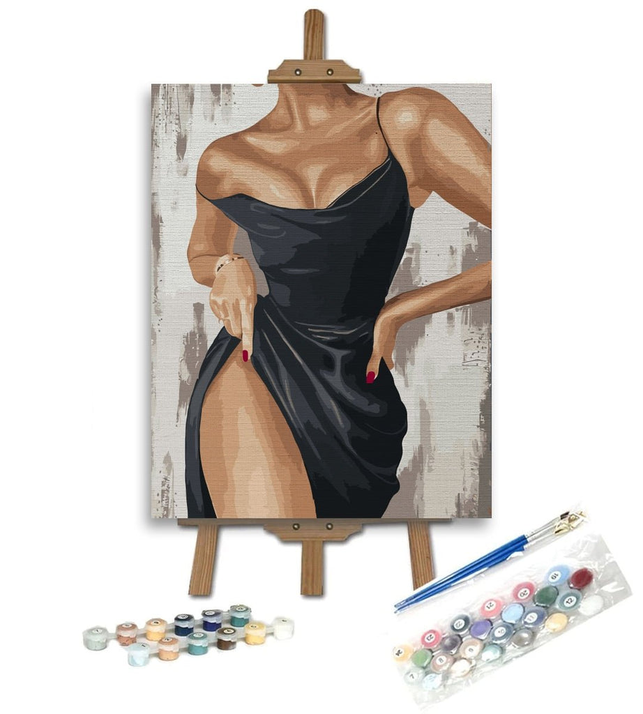 Senzualitate pură (Pure sensuality) - Pictură pe numere - Pictorul Fericit