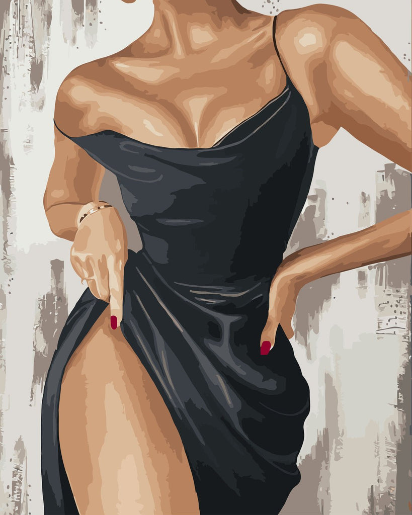 Senzualitate pură (Pure sensuality) - Pictură pe numere - Pictorul Fericit