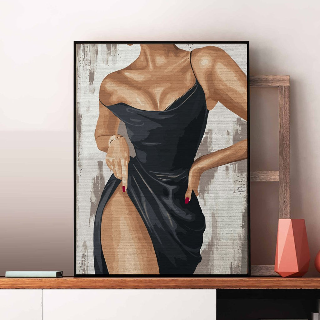 Senzualitate pură (Pure sensuality) - Pictură pe numere - Pictorul Fericit