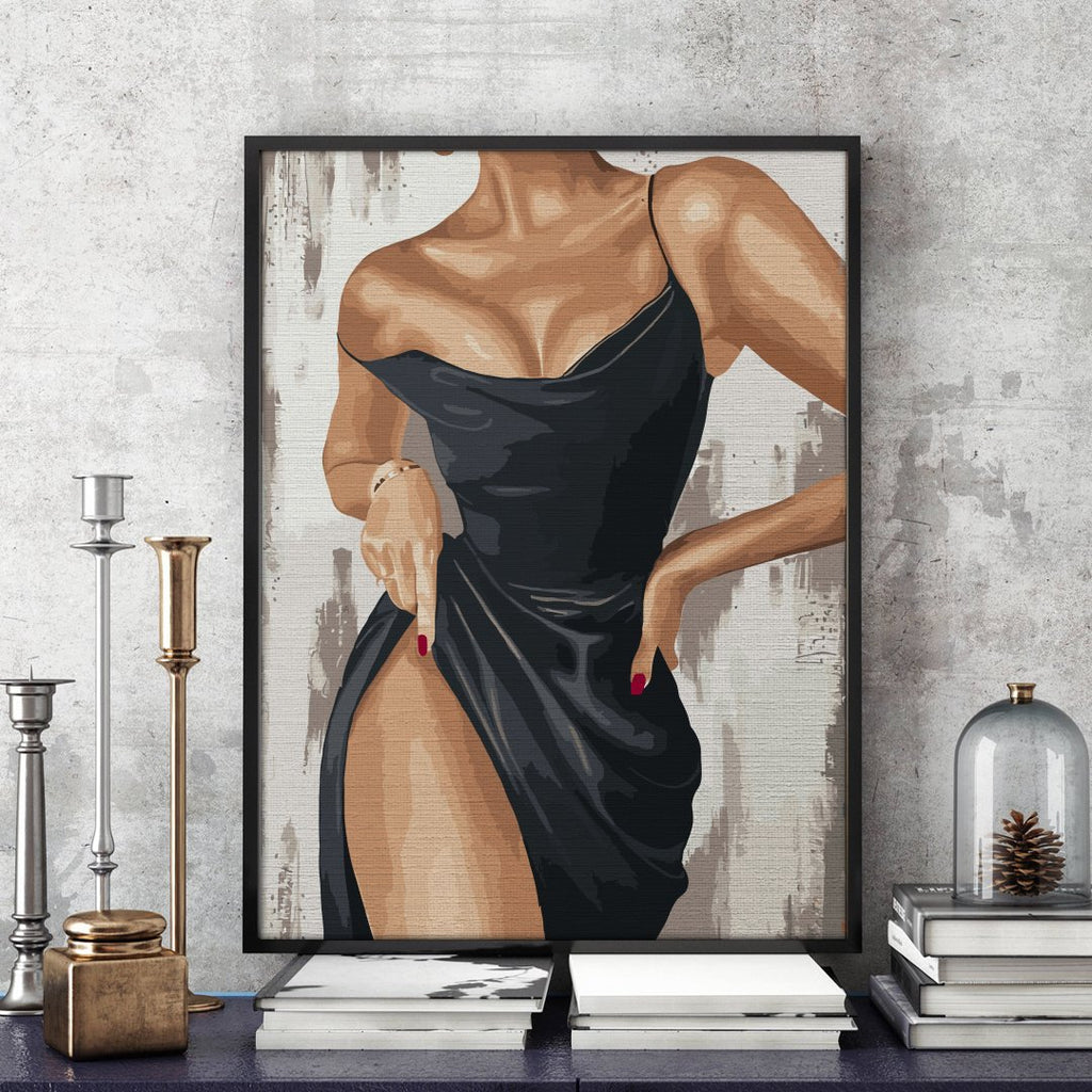 Senzualitate pură (Pure sensuality) - Pictură pe numere - Pictorul Fericit