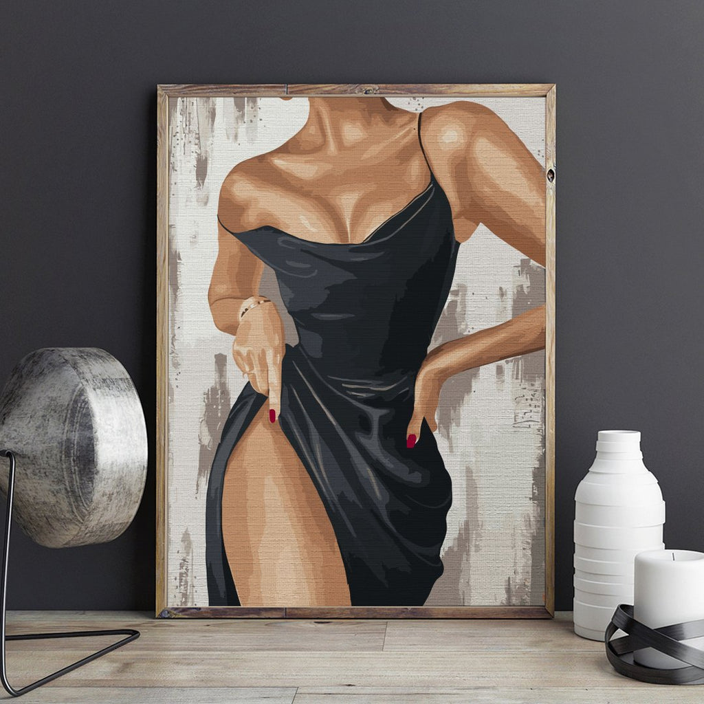 Senzualitate pură (Pure sensuality) - Pictură pe numere - Pictorul Fericit