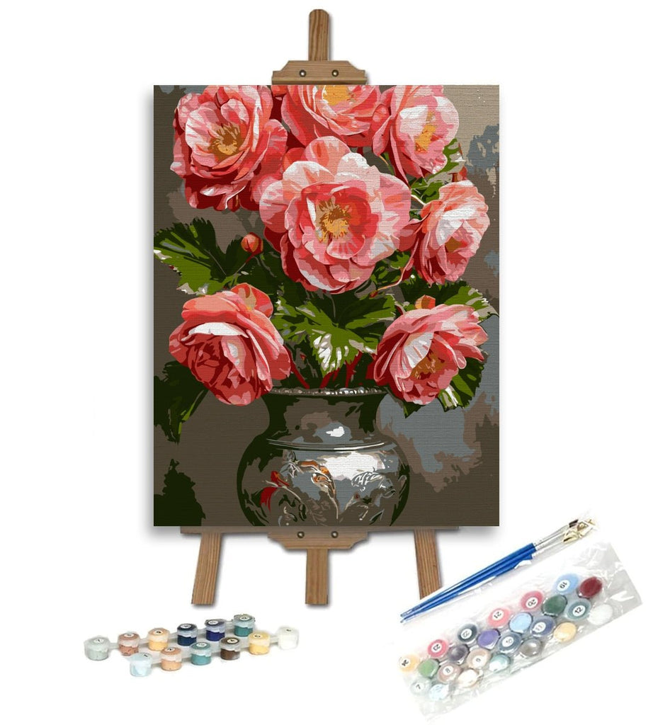Simfonie Florală - Pictură pe numere - Pictorul Fericit