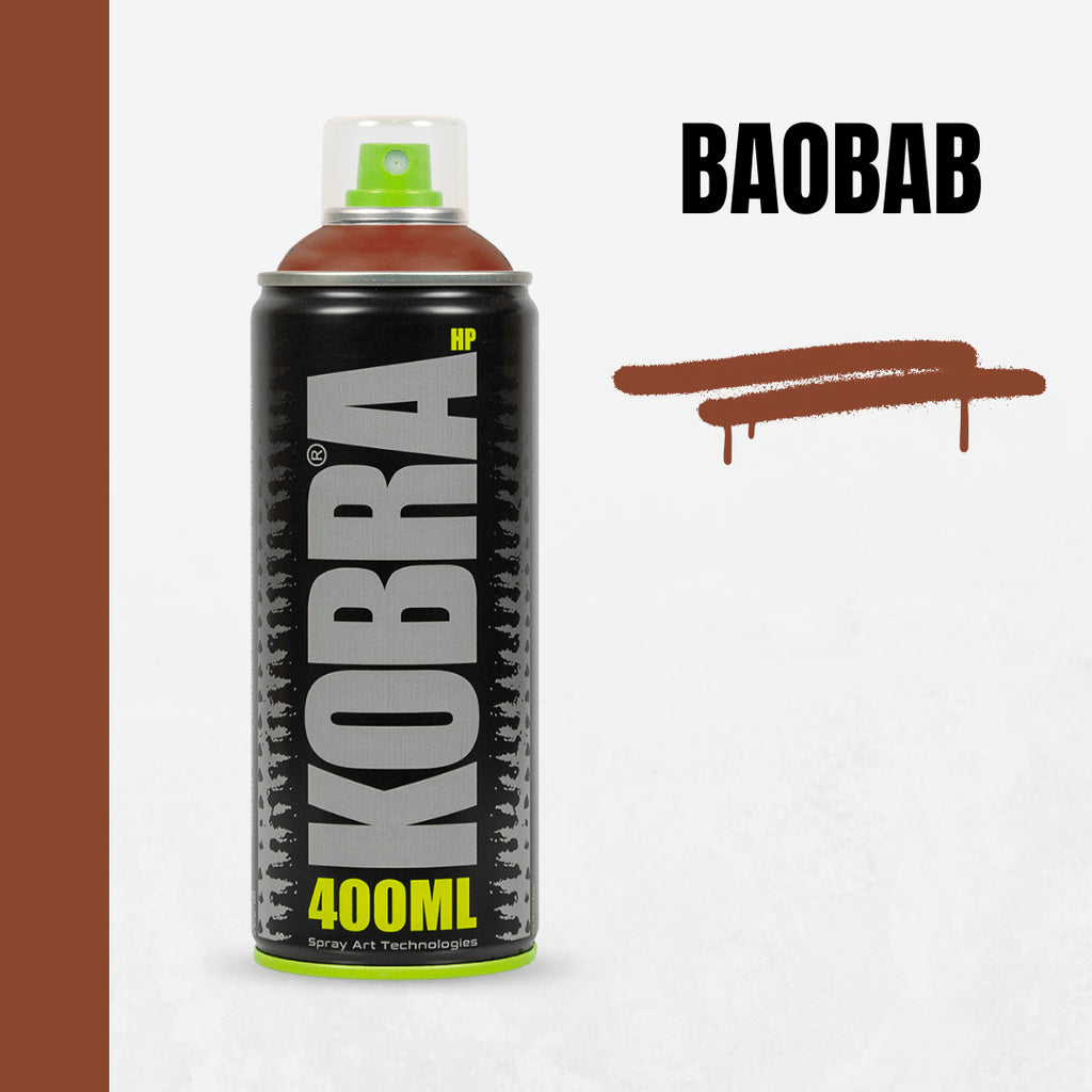 Spray graffiti acrilic profesional, Kobra HP, uscare rapida, 400 ml diverse culori - Pictorul Fericit