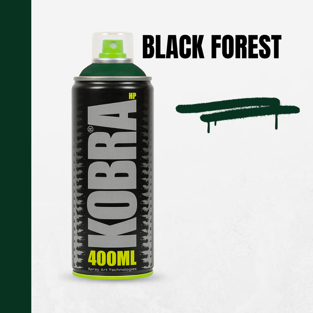 Spray graffiti acrilic profesional, Kobra HP, uscare rapida, 400 ml diverse culori - Pictorul Fericit
