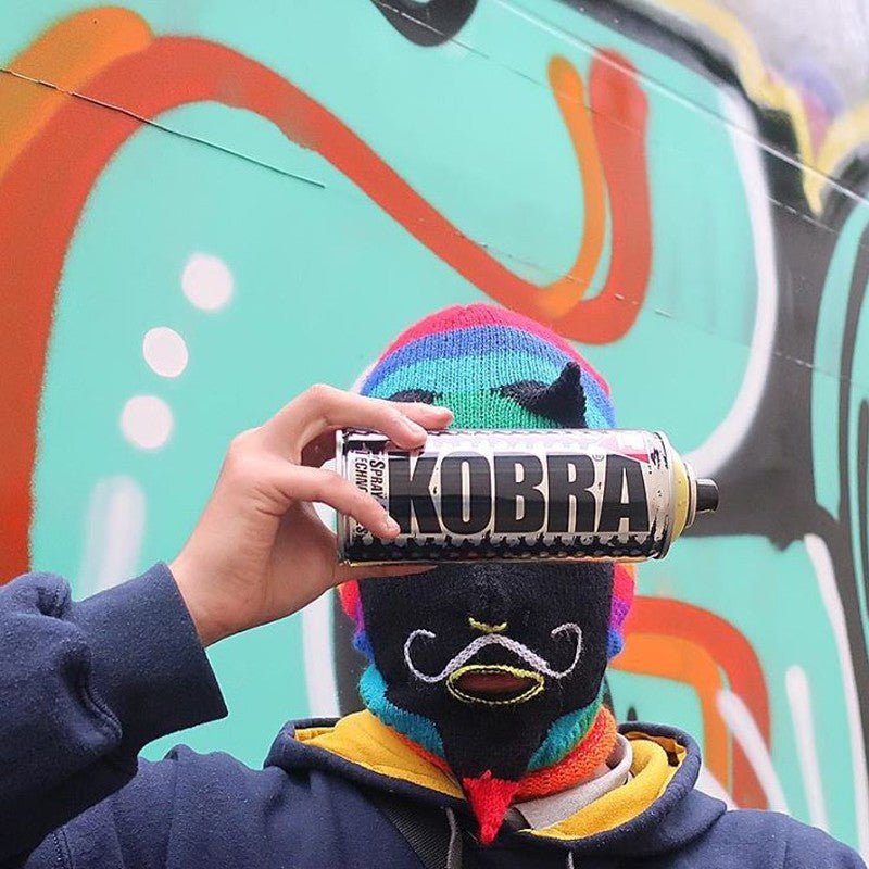 Spray graffiti acrilic profesional, Kobra HP, uscare rapida, 400 ml diverse culori - Pictorul Fericit