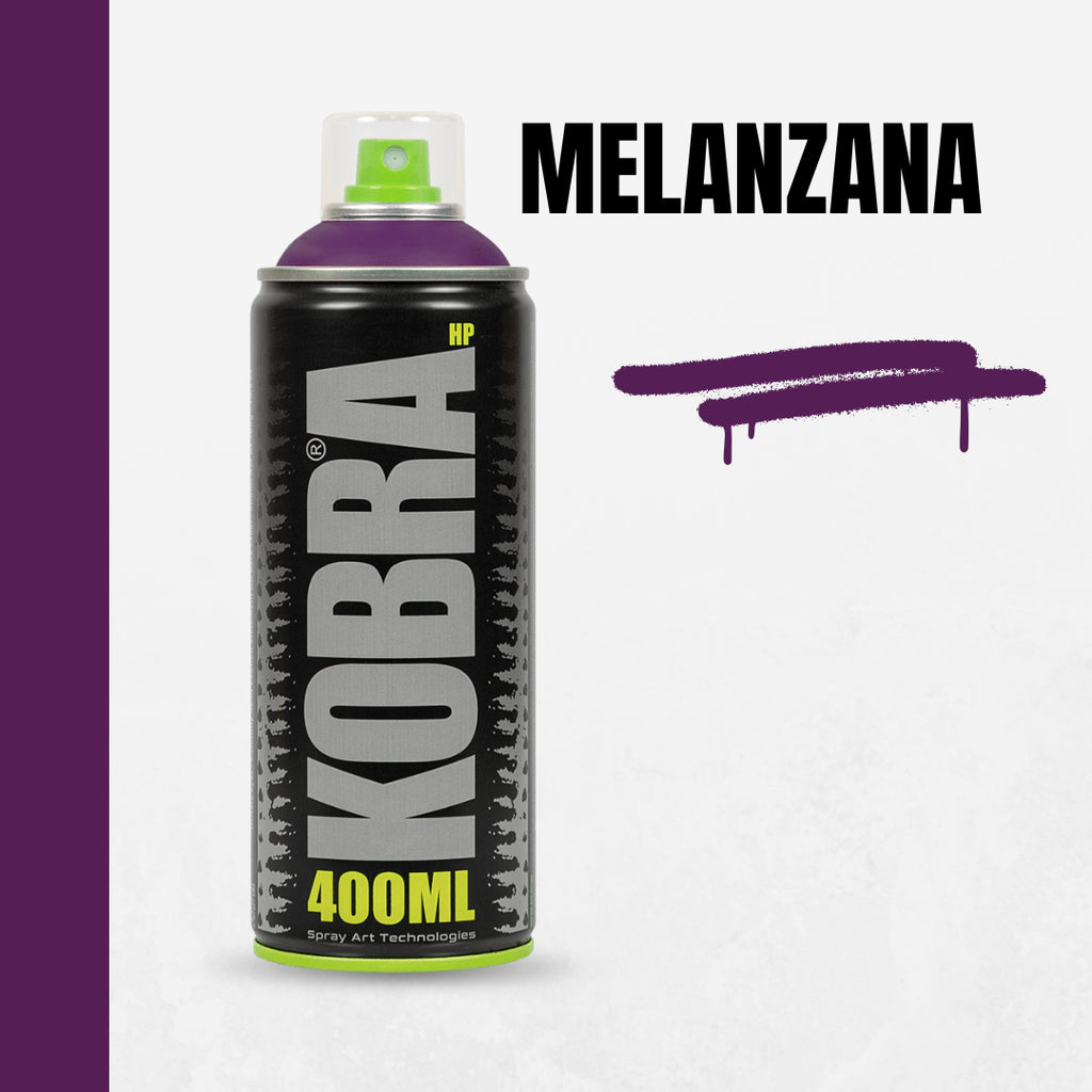 Spray graffiti acrilic profesional, Kobra HP, uscare rapida, 400 ml diverse culori - Pictorul Fericit