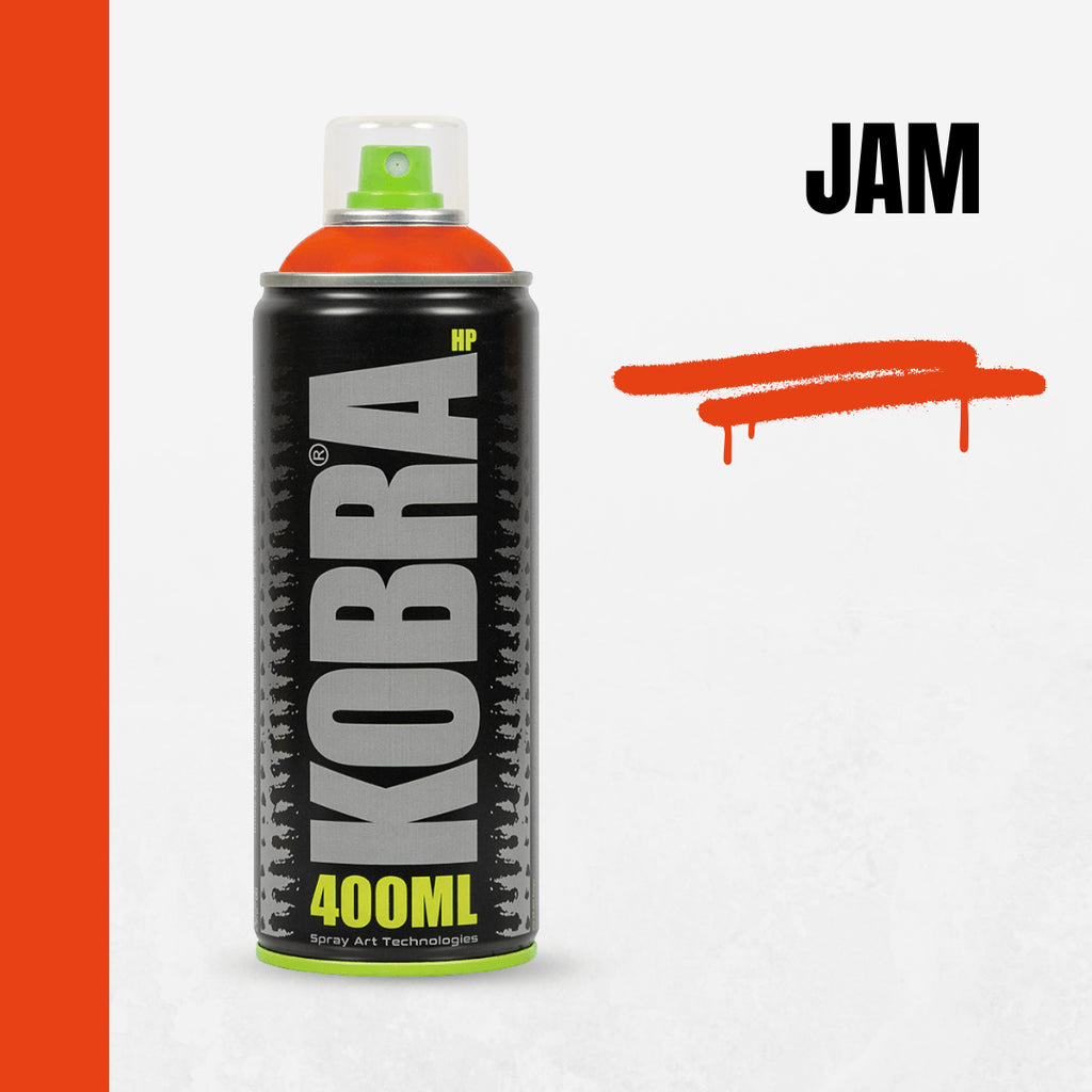 Spray graffiti acrilic profesional, Kobra HP, uscare rapida, 400 ml diverse culori - Pictorul Fericit
