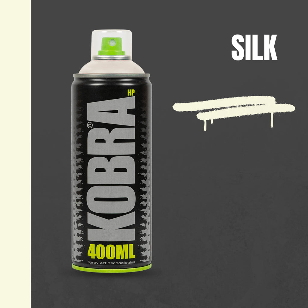 Spray graffiti acrilic profesional, Kobra HP, uscare rapida, 400 ml diverse culori - Pictorul Fericit