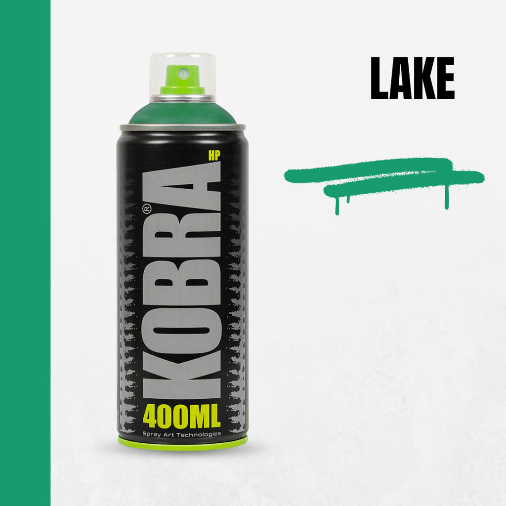 Spray graffiti acrilic profesional, Kobra HP, uscare rapida, 400 ml diverse culori - Pictorul Fericit