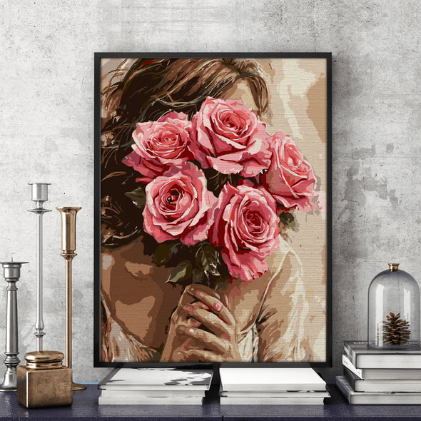 Taina Trandafirilor - Pictură pe numere - Pictorul Fericit