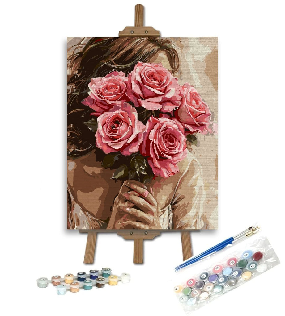 Taina Trandafirilor - Pictură pe numere - Pictorul Fericit